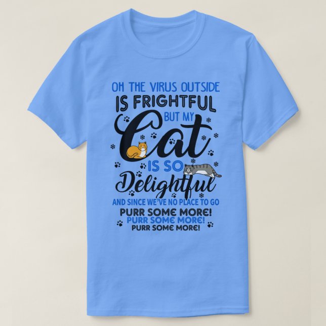 Cats Ugly Christmas Sweater T-Shirt (Design vorne)