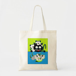 Cats vs Mäuse Tote Bag Tragetasche