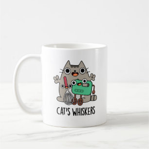 Cat's Whiskers Funny Baking Pun Kaffeetasse