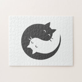 Cats yin and yang mandala - Wählen Sie Hintergrund