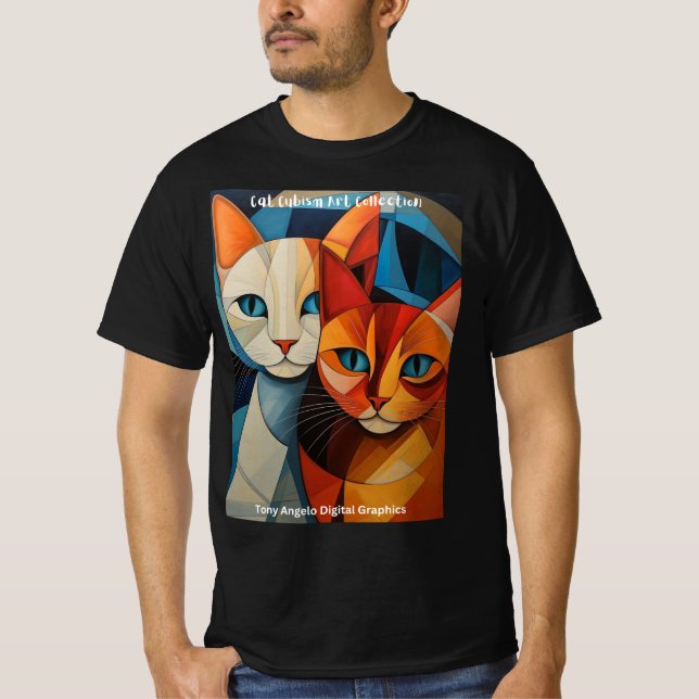 Catsart: Erhöhen Sie Ihren Stil mit dieser Trendy T-Shirt (Vorderseite)