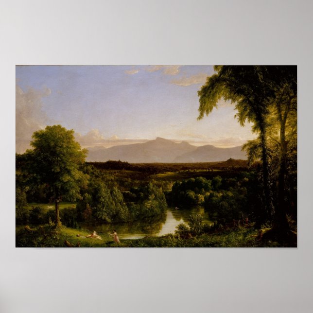 Catskill View — Frühherbst von Thomas Cole Poster (Vorne)