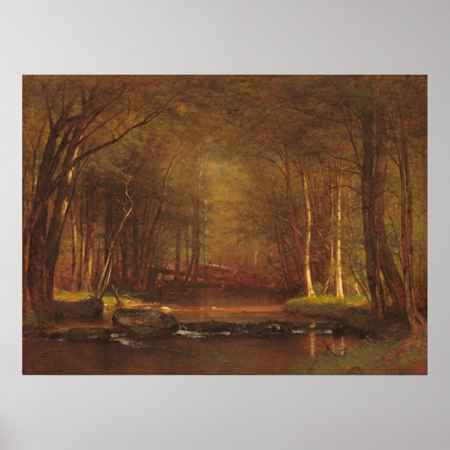 Catskills - Worthington Whittredge Fine Art Poster (Vorne)