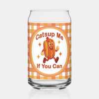 Catsume-moi si tu peux drôle Hot Dog - Ketchup Pun