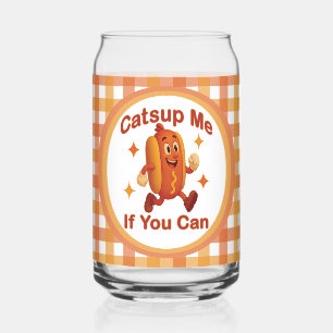 Catsume-moi si tu peux drôle Hot Dog - Ketchup Pun