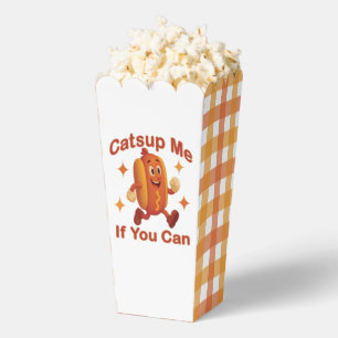 Catsup me if you can Funny Hot Dog - Ketchup Puff Geschenkschachtel