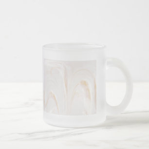 Cattails Abstrakte Tasse aus Glas - Perle
