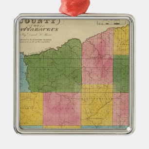 Cattaraugus-Landkreis Ornament Aus Metall