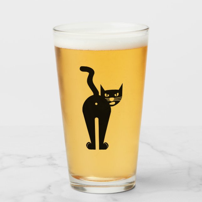 Cattitude  glas (Vorne (Gefüllt))