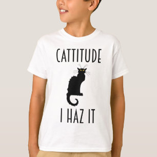 Cattitude - ich hab's T-Shirt