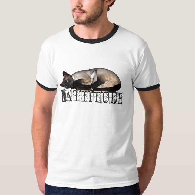Cattitude T-Shirt (Vorderseite)