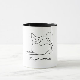 Cattitude-Tasse Tasse