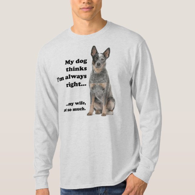 Cattle Dog / Ehefrau T - Shirt (Vorderseite)