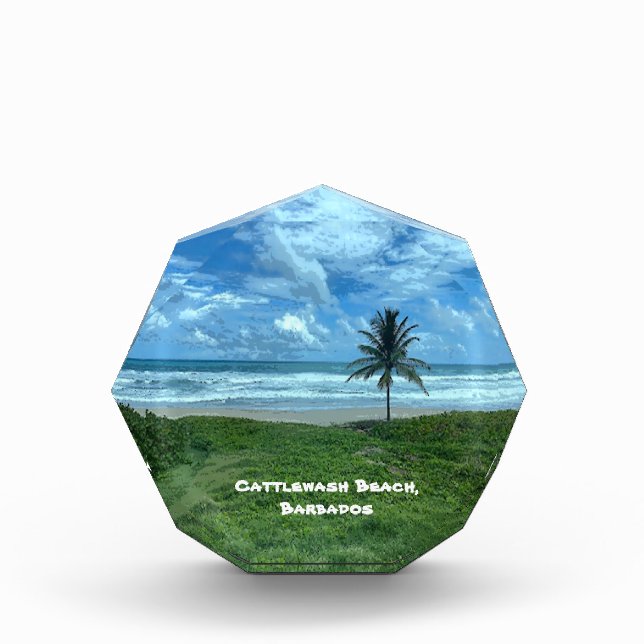 Cattlewash Beach, Barbados Fotoblock (Vorderseite)