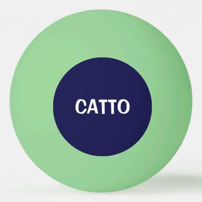 Catto Ping Pong Ball Tischtennisball (Vorderseite)