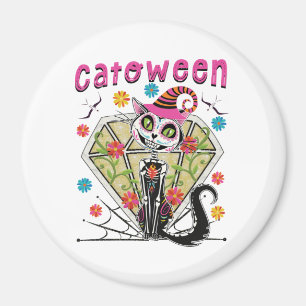 Cattoween Halloween Magnet