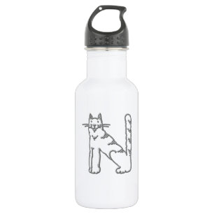 Catty Letter N Edelstahlflasche