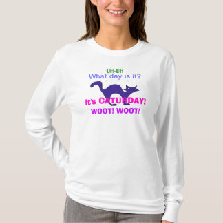 CATURDAY TagesHoodie T-Shirt