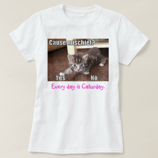 Caturday Unfug T-Shirt
