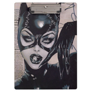 Catwoman #50 Sozomaika Cover Illustration Klemmbrett
