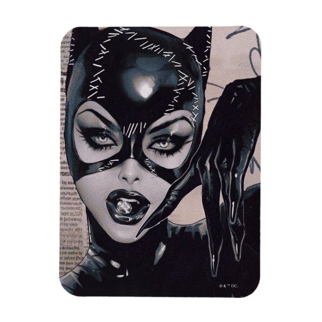 Catwoman #50 Sozomaika Cover Illustration Magnet (Vertikal)