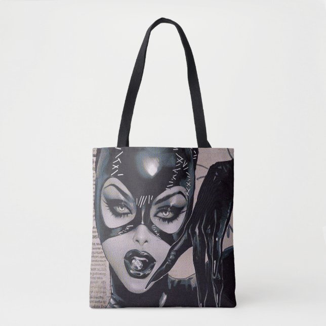 Catwoman #50 Sozomaika Cover Illustration Tasche (Vorderseite)