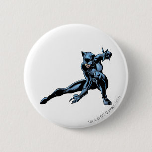 Catwoman Crouches Button
