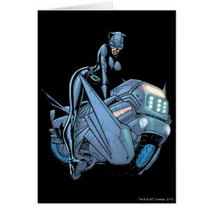 Catwoman et vélo