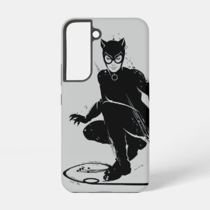 Catwoman Ink Brush Pose Samsung Galaxy Hülle