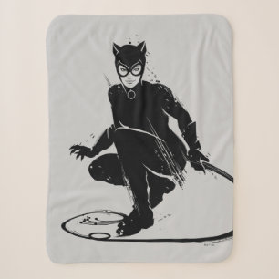 Catwoman Ink Brush Pose Sherpadecke