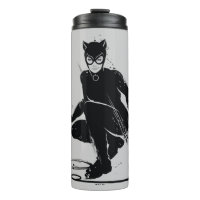 Catwoman Ink Brush Pose