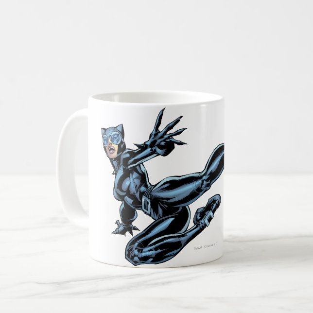 Catwoman Kicks Kaffeetasse (Vorderseite Links)