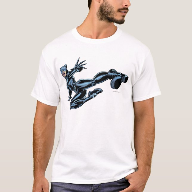Catwoman Kicks T-Shirt (Vorderseite)