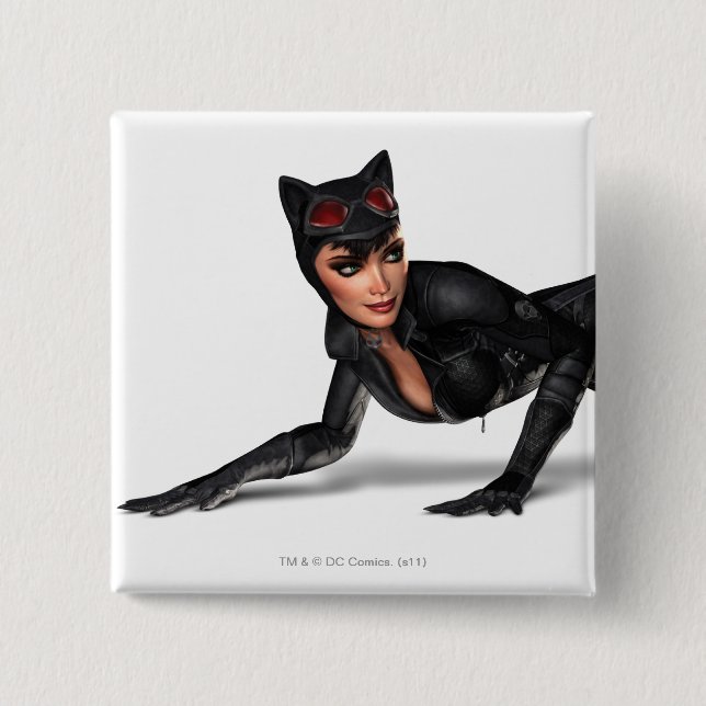 Catwoman Lurking Button (Vorderseite)