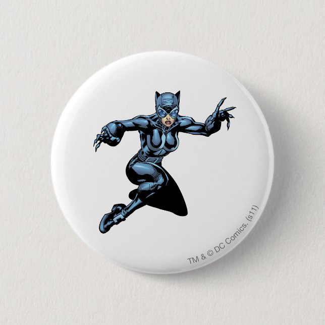 Catwoman mit Gesetzen Button (Vorderseite)