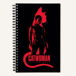 Catwoman Selina Kyle Cat Silhouette Notizbuch