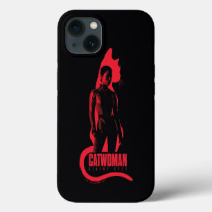 Catwoman Selina Kyle Katzen-Silhouette iPhone Hülle