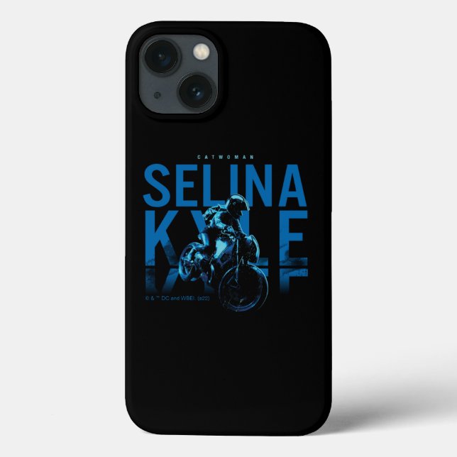 Catwoman Selina Kyle Motorcycle Case-Mate iPhone Hülle (Rückseite)