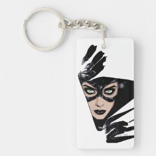 Catwoman The Claws Are Out Cover Illustration Schlüsselanhänger