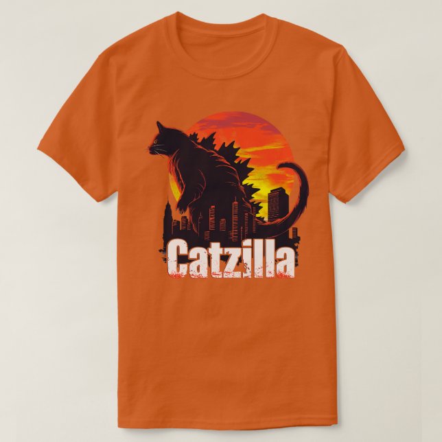 Catzilla 1 T-Shirt (Design vorne)