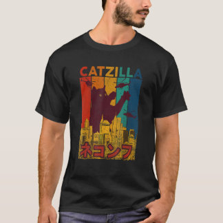 Catzilla Ca Katze Katze T-Shirt