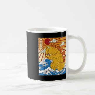 Catzilla Cat Japanese Anime Kawaii Funny Graphic T Kaffeetasse