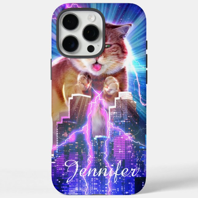 Catzilla iPhone 16 Pro Max Hülle (Rückseite)