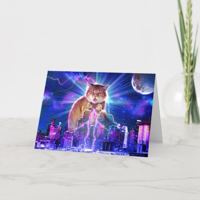 Catzilla Karte (Vorderseite)