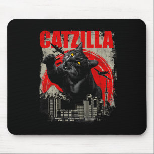 Catzilla - Lustiger Katzenliebhaber Kitten Kitty K Mousepad