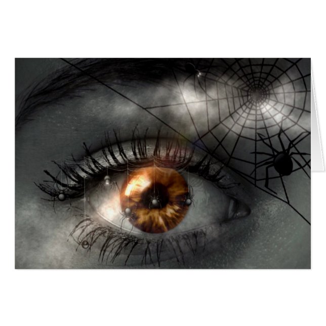 CAUCHEMAR ! (oeil - araignée - Web) ~ (Devant horizontal)