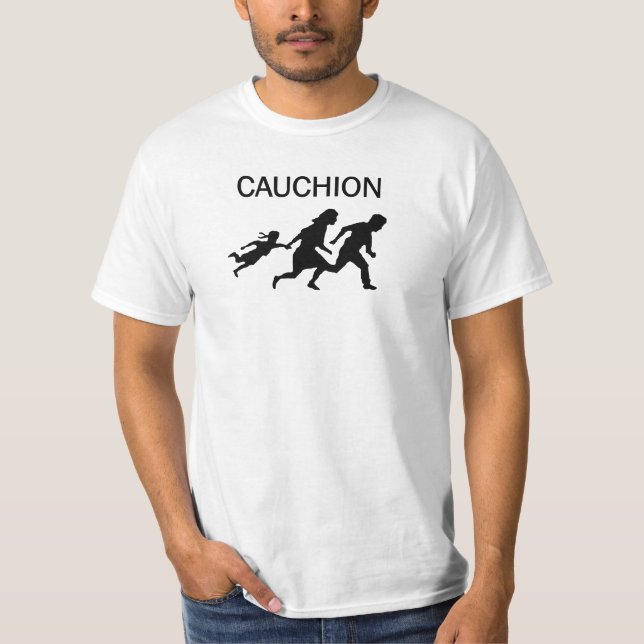 CAUCHION Grenzüberschreitung T-Shirt (Vorderseite)