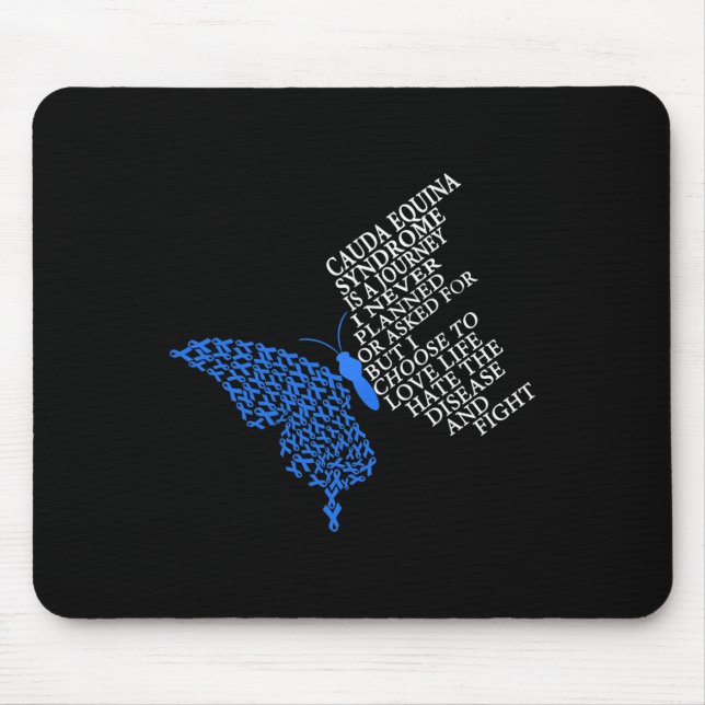 Cauda Equina Syndrom Warrior Mousepad (Vorne)