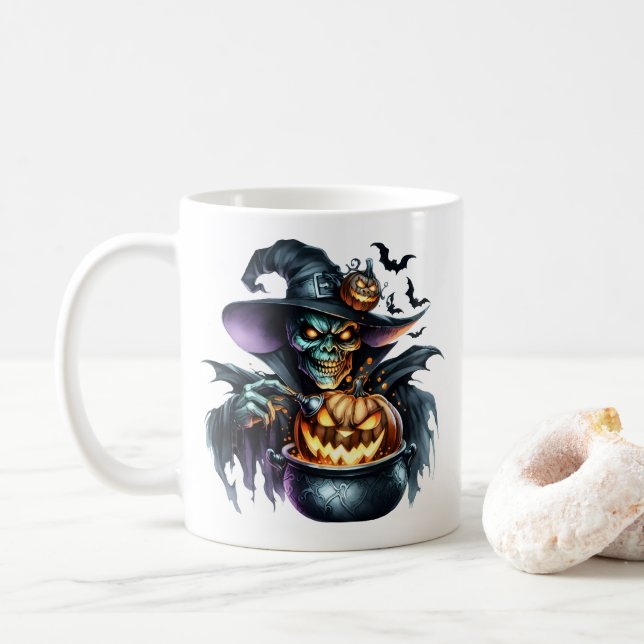 Cauldron Brew Coffee Mug (Avec donut)