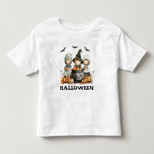 Cauldron Crew - Halloween Leckereien & Tiny Terror Kleinkind T-shirt